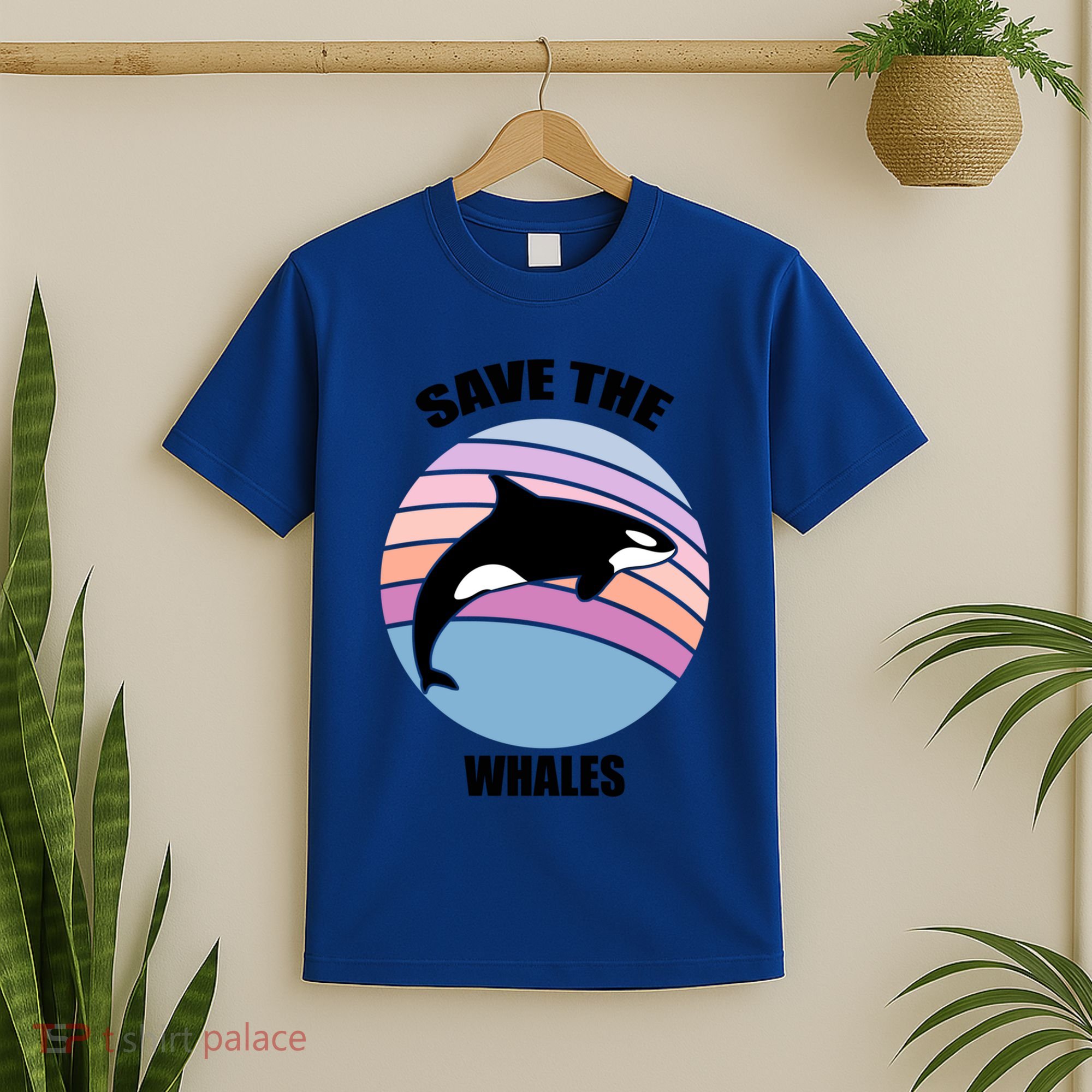 Save The Whales Gift T-Shirt