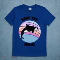 Save The Whales Gift T-Shirt thumb 5
