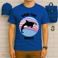 Save The Whales Gift T-Shirt thumb 6