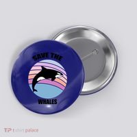 Save The Whales Gift Button thumb 0