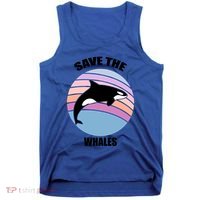 Save The Whales Gift Tank Top thumb 0
