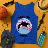Save The Whales Gift Tank Top thumb 4