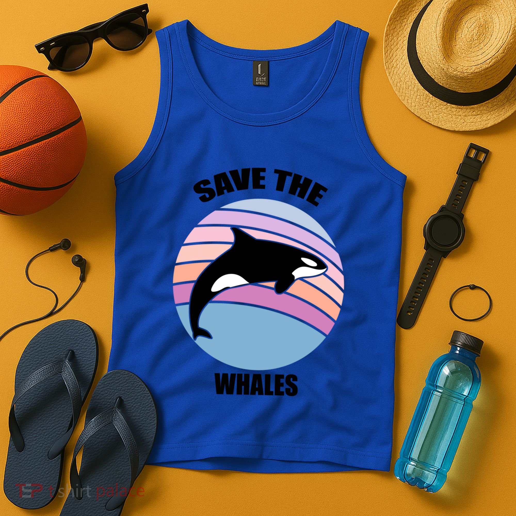 Save The Whales Gift Tank Top