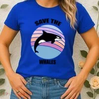 Save The Whales Gift Women's T-Shirt thumb 2