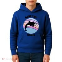Save The Whales Gift Kids Hoodie thumb 4