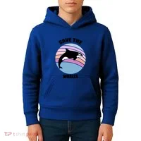 Save The Whales Gift Kids Hoodie thumb 4
