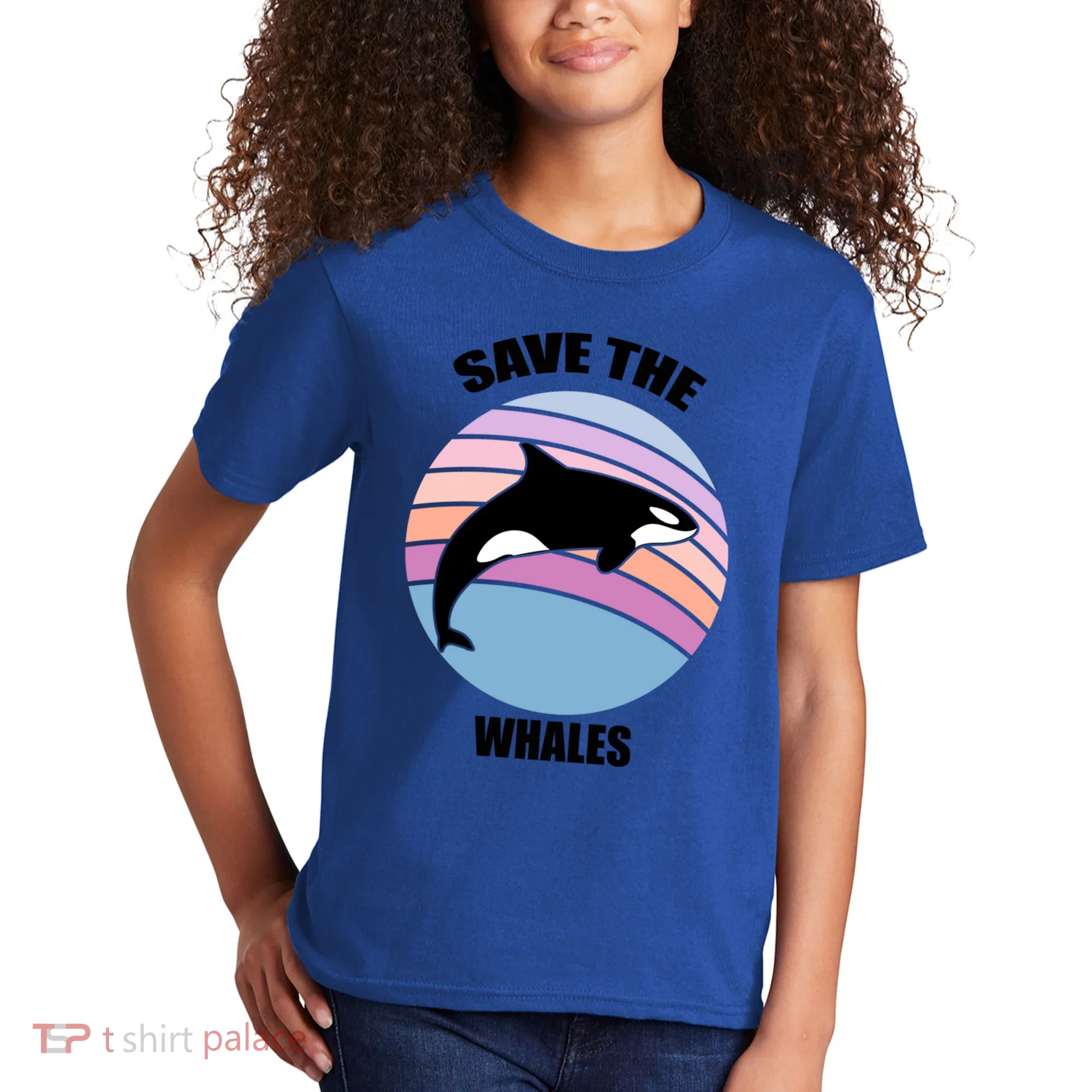 Save The Whales Gift Kids T-Shirt