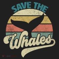 Save The Whales Retro Gift Beanie thumb 2