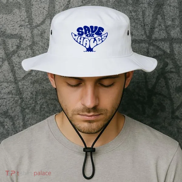 Save The Whales Bucket Hat