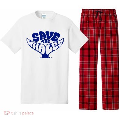 Save The Whales Pajama Set