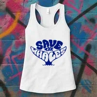 Save The Whales Women's Tank Top thumb 3