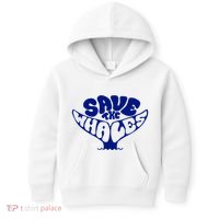 Save The Whales Kids Hoodie thumb 0