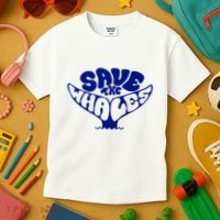 Save The Whales Kids T-Shirt thumb 3