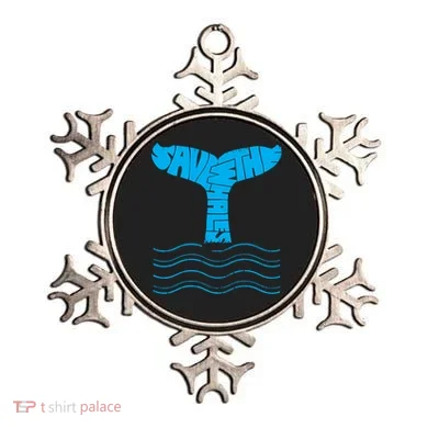 Save The Whales Gift Ornament