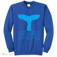 Save The Whales Gift Sweatshirt thumb 0