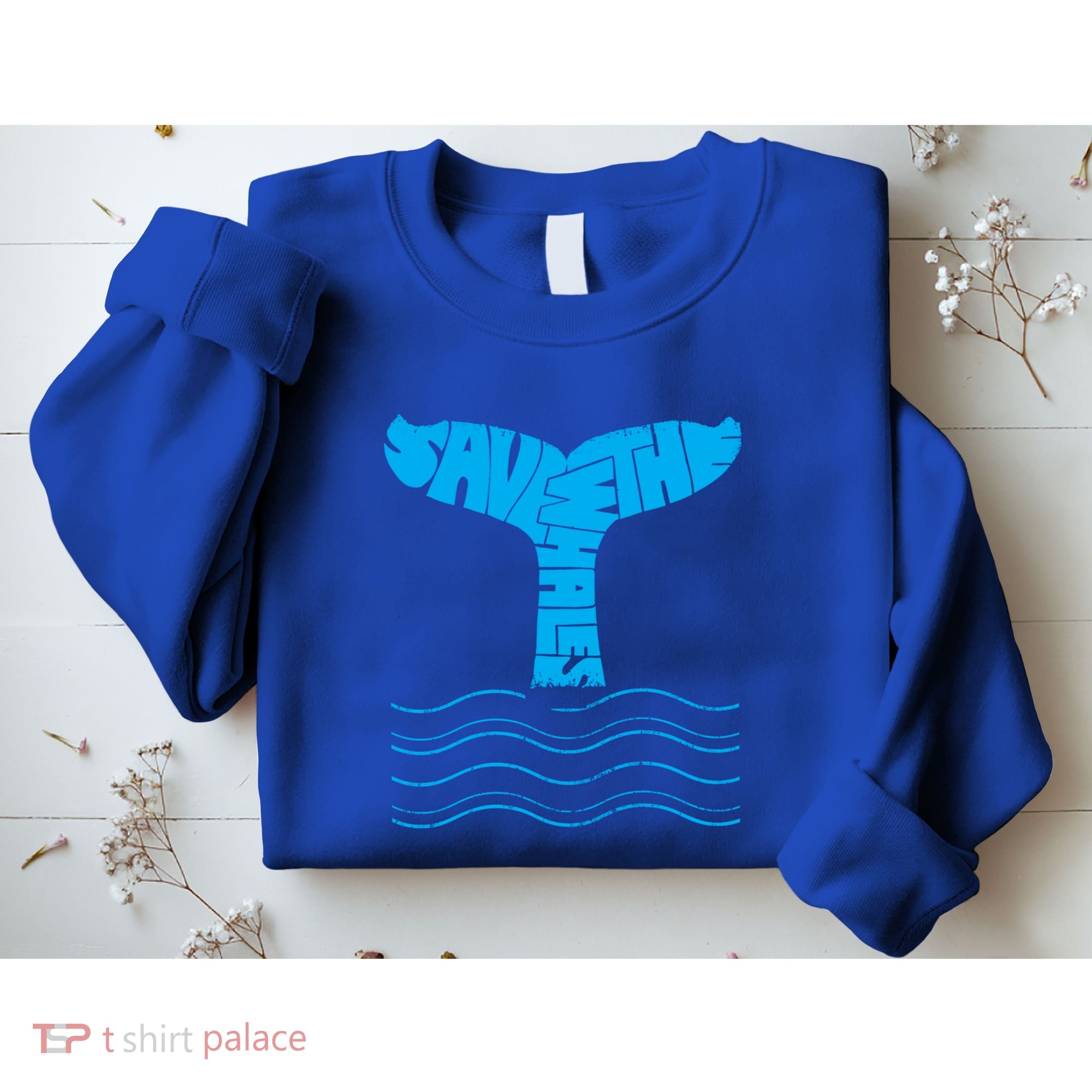 Save The Whales Gift Sweatshirt