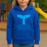 Save The Whales Gift Kids Hoodie thumb 3
