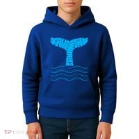 Save The Whales Gift Kids Hoodie thumb 4