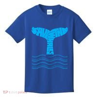 Save The Whales Gift Kids T-Shirt thumb 0