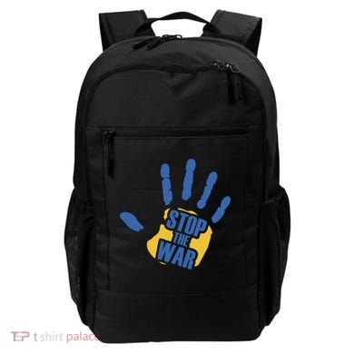 Stops The War Ukraine Peace Backpack
