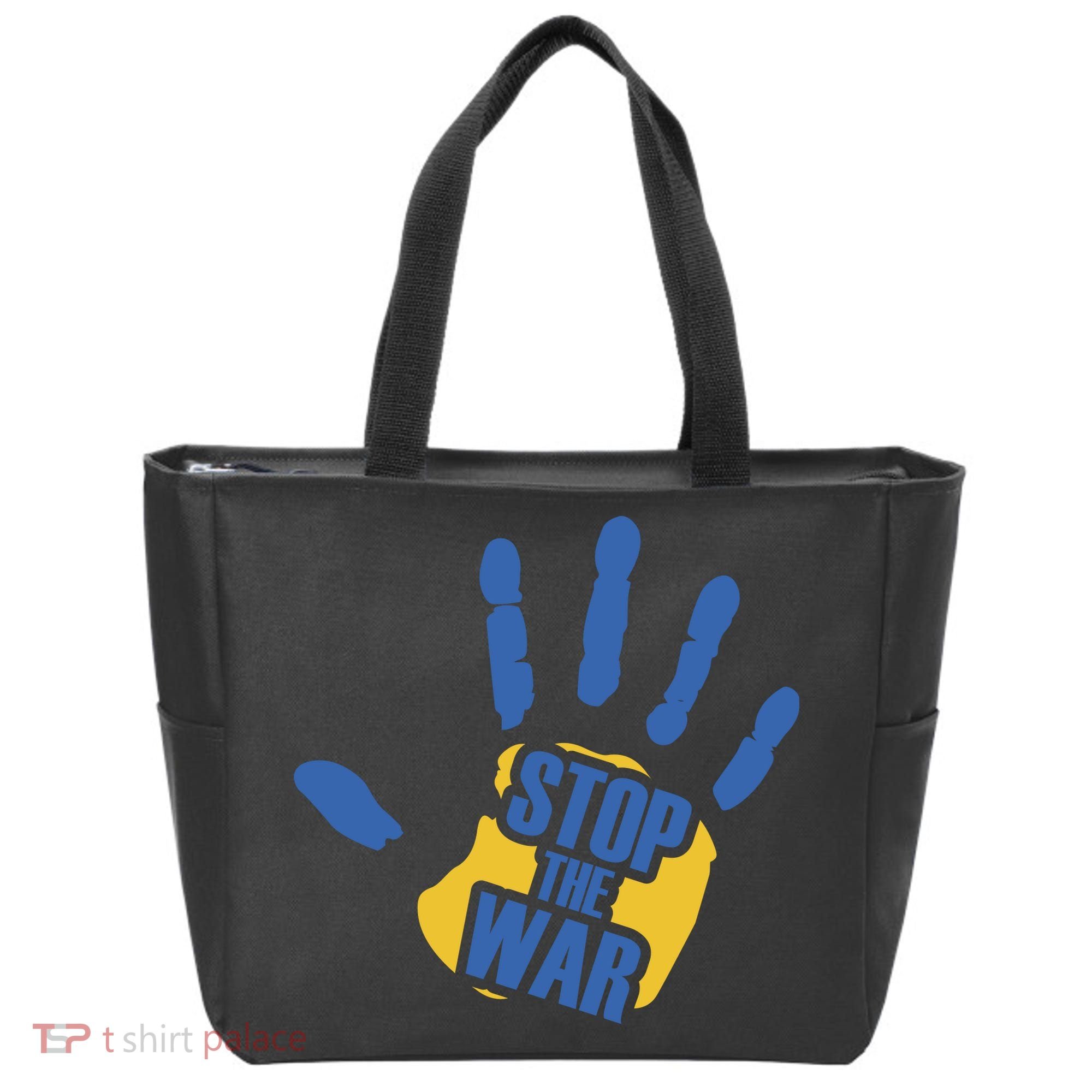 Stops The War Ukraine Peace Tote Bag