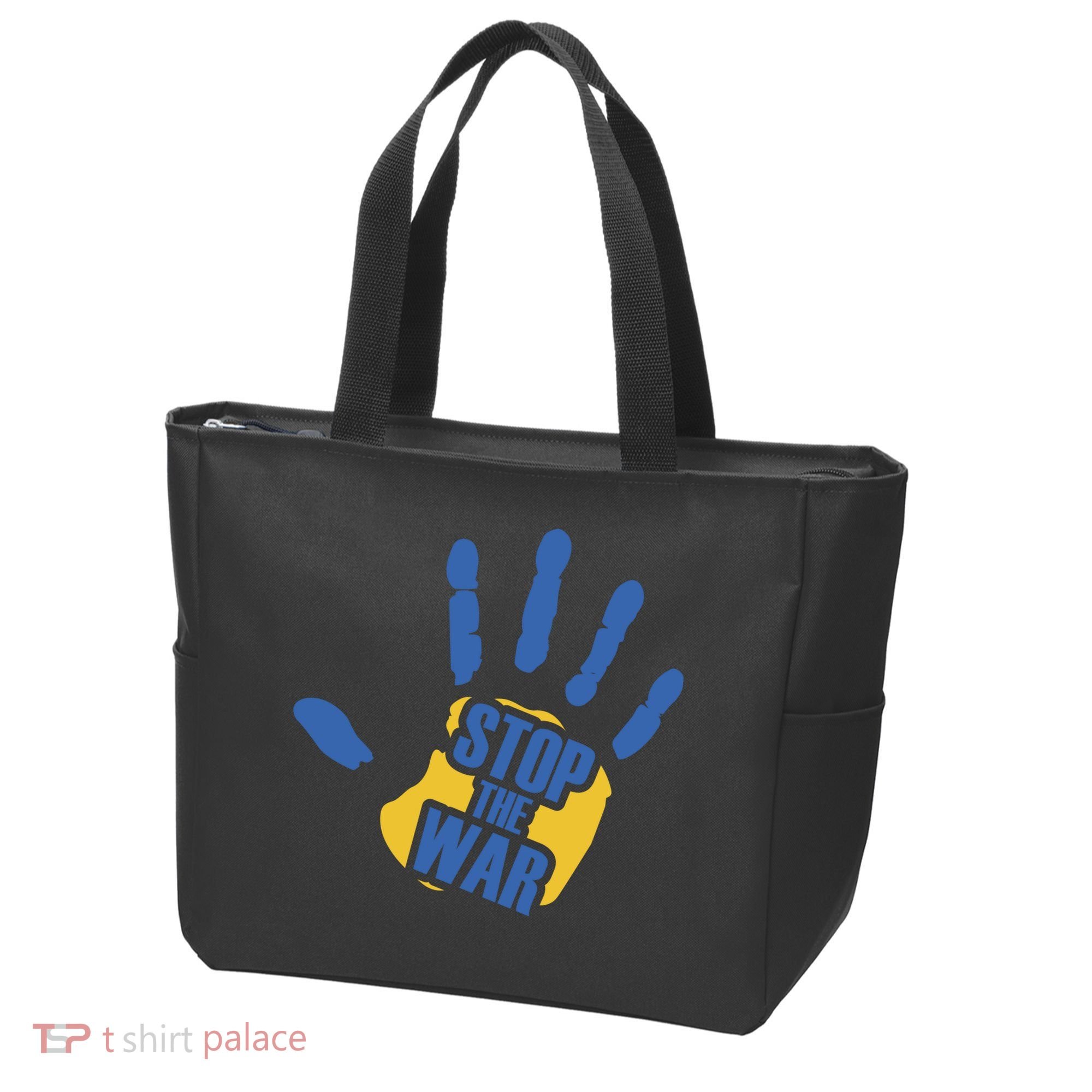 Stops The War Ukraine Peace Tote Bag