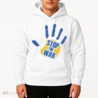 Stops The War Ukraine Peace Hoodie thumb 2
