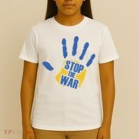 Stops The War Ukraine Peace T-Shirt thumb 4