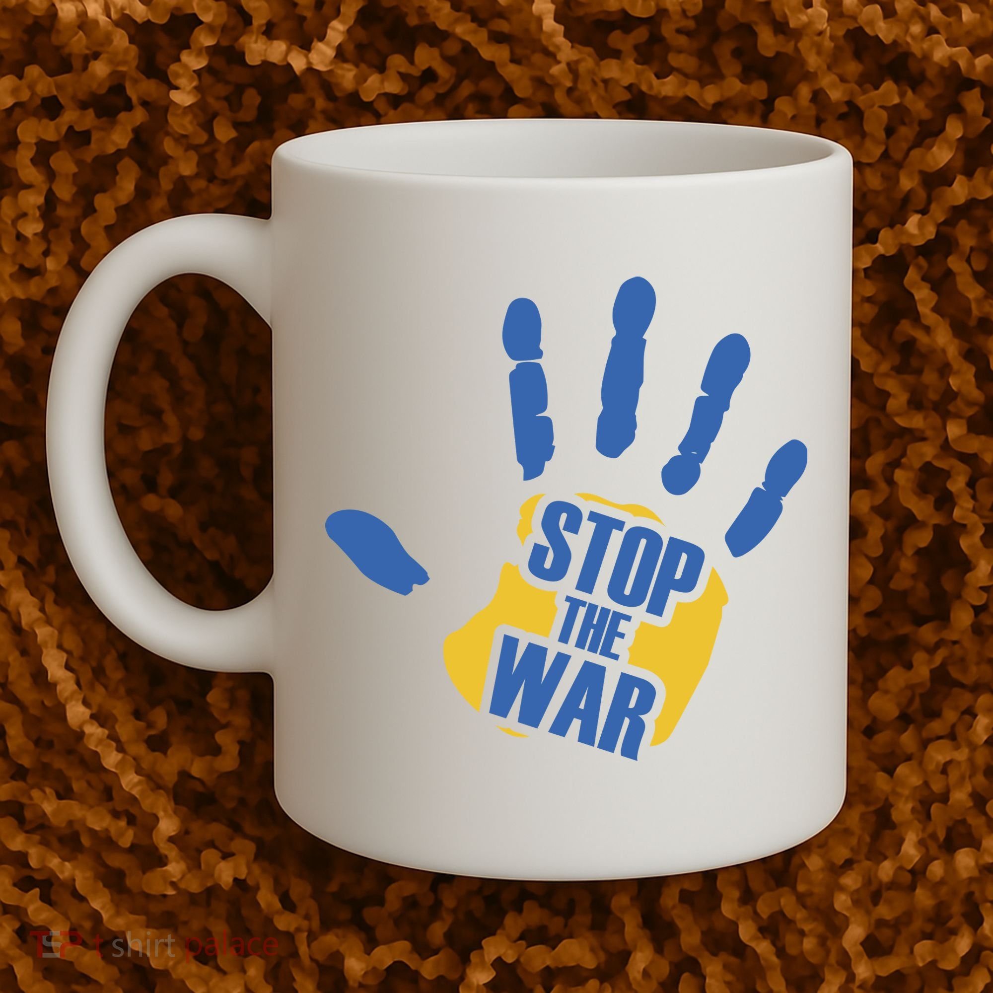 Stops The War Ukraine Peace Coffee Mug