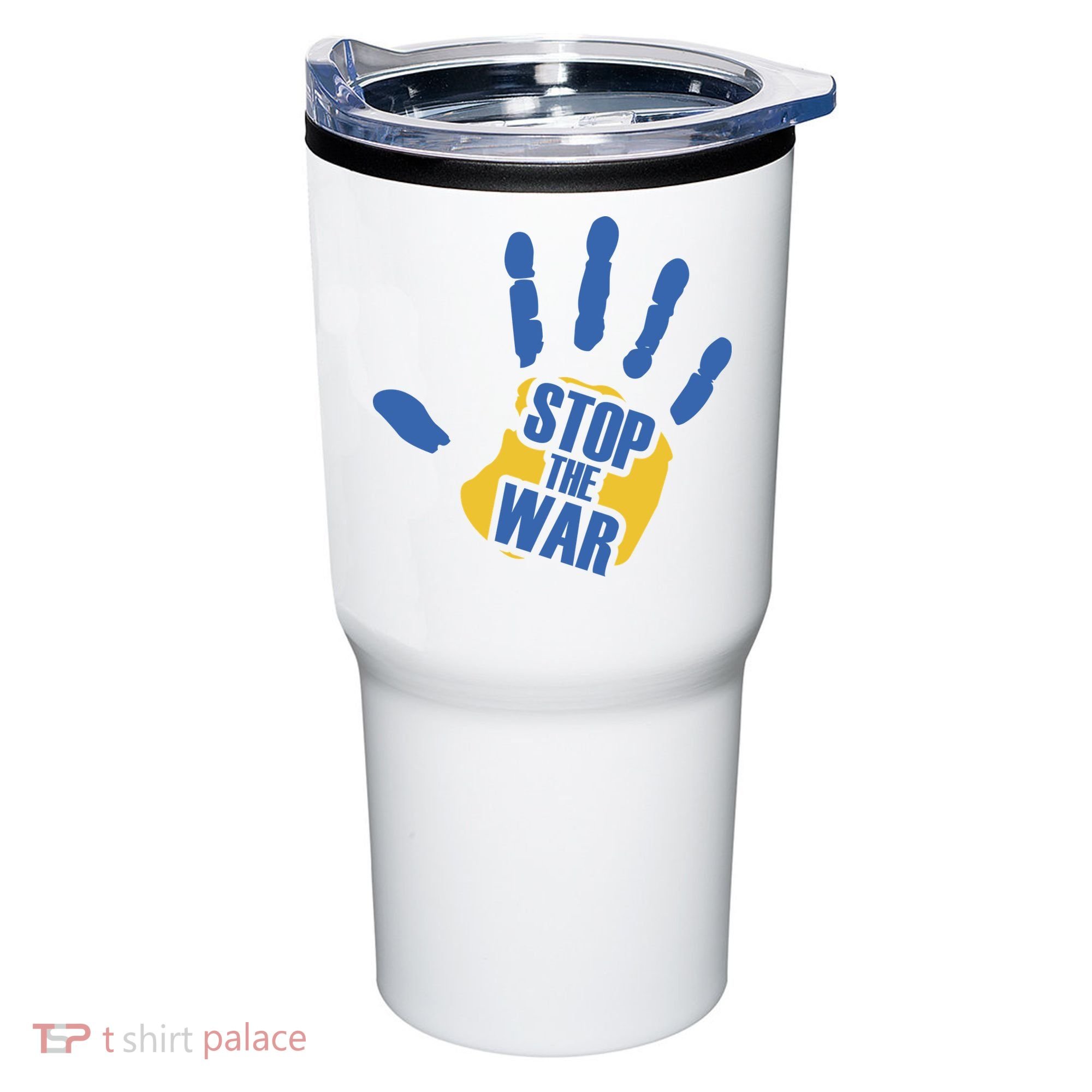 Stops The War Ukraine Peace Tumbler
