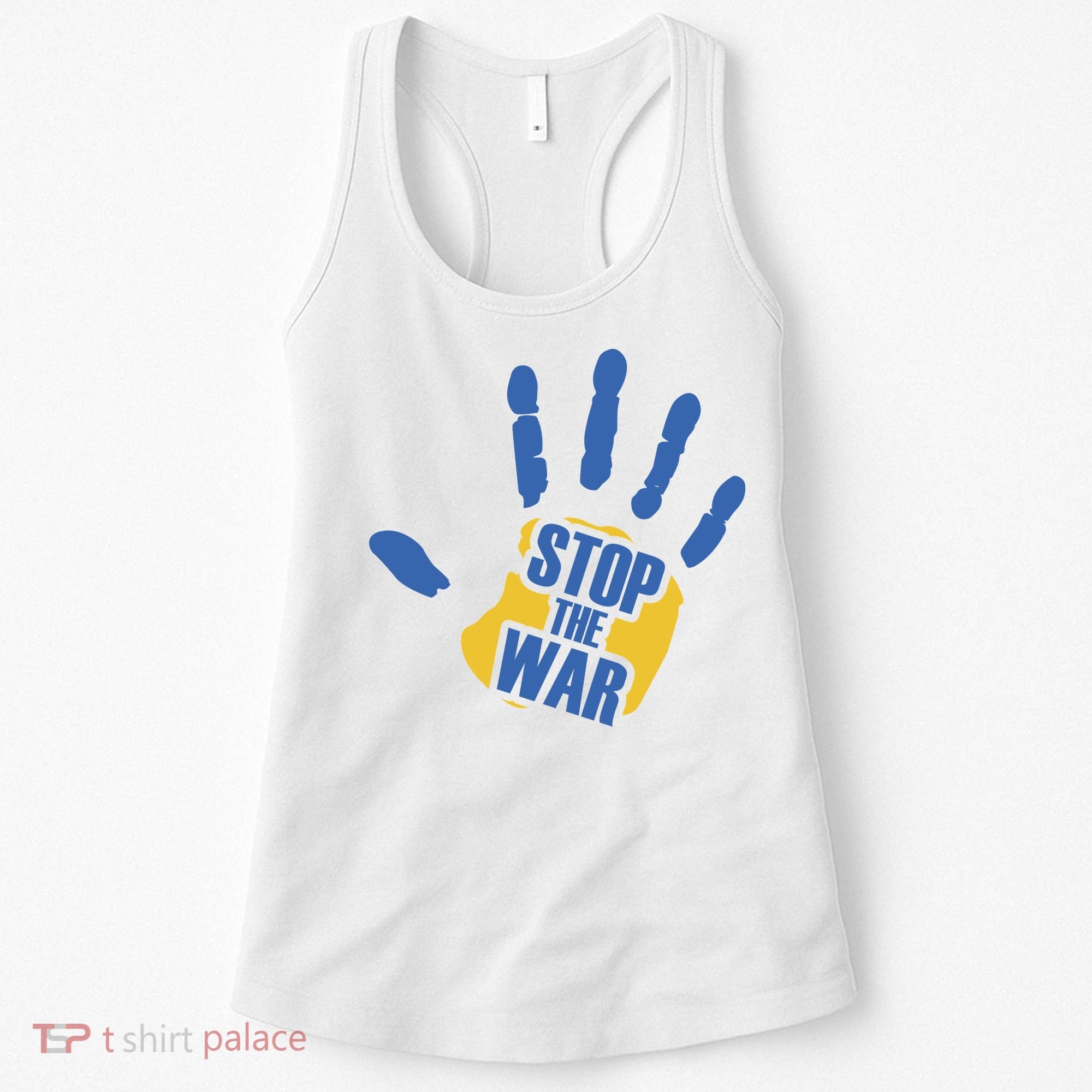 Stops The War Ukraine Peace Women's Tank Top