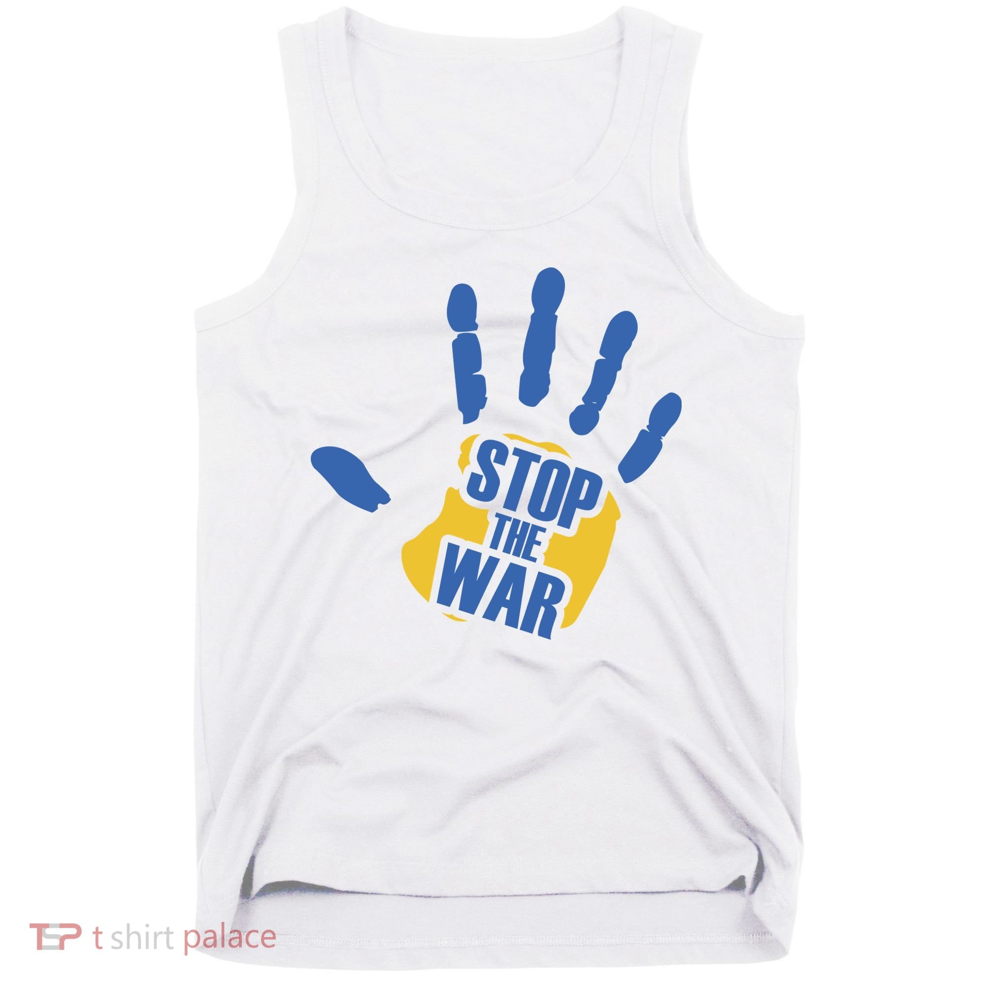 Stops The War Ukraine Peace Tank Top