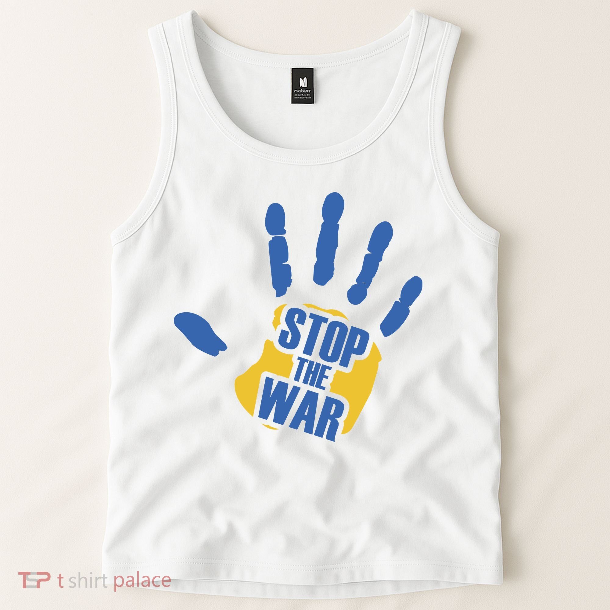 Stops The War Ukraine Peace Tank Top