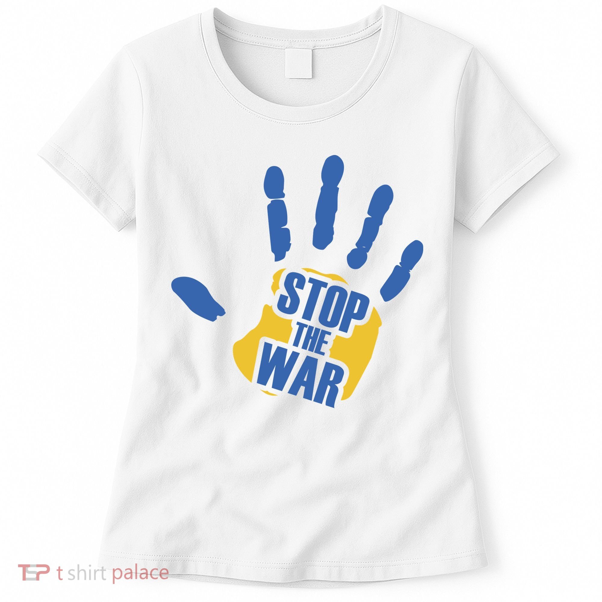 Stops The War Ukraine Peace Women's T-Shirt