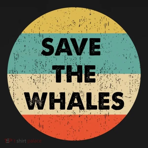 Save The Whales Great Gift Bucket Hat