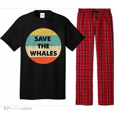 Save The Whales Great Gift Pajama Set