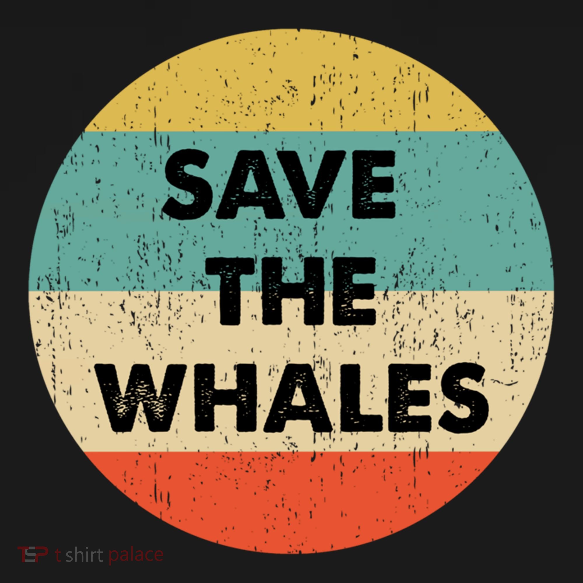 Save The Whales Great Gift Ornament