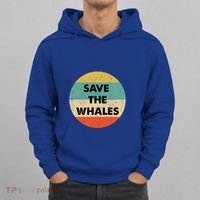 Save The Whales Great Gift Hoodie thumb 0