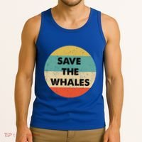 Save The Whales Great Gift Tank Top thumb 3