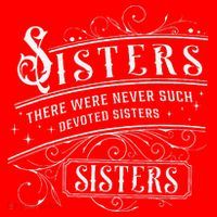Sisters There Were Never Such Devoted Sisters Christmas Santa Hat thumb 1