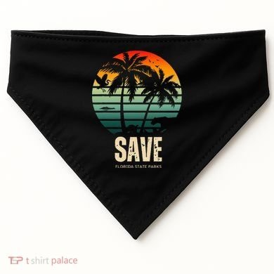 Save The Wildlife USA-Made Doggie Bandana