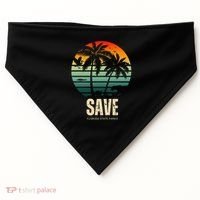 Save The Wildlife USA-Made Doggie Bandana thumb 0