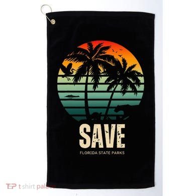 Save The Wildlife Golf Towel