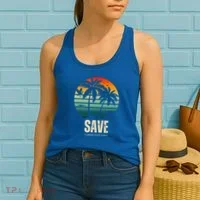 Save The Wildlife Women's Tank Top thumb 2