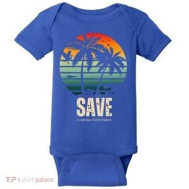 Save The Wildlife Baby Bodysuit