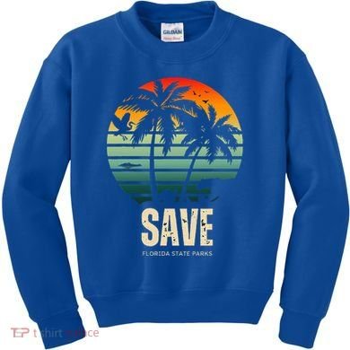 Save The Wildlife Kids Sweatshirt