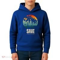 Save The Wildlife Kids Hoodie thumb 4