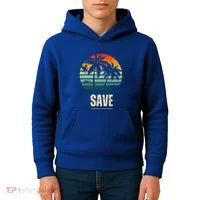 Save The Wildlife Kids Hoodie thumb 4