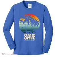Save The Wildlife Kids Long Sleeve Shirt thumb 0