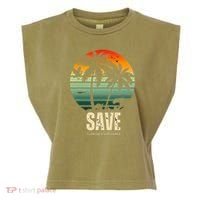 Save The Wildlife Garment-Dyed Women's Muscle Tee thumb 0